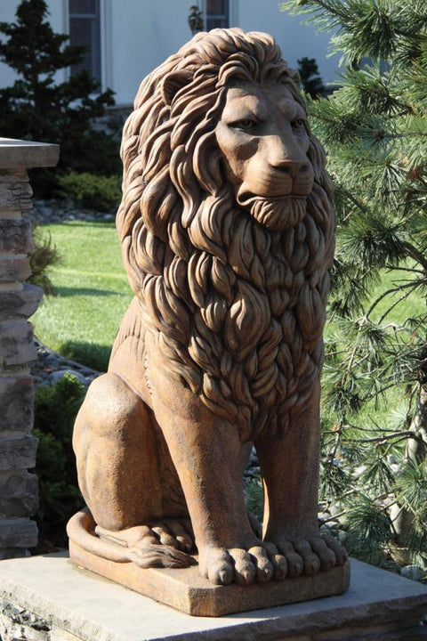 Grandessa Sitting Lion Large 48 inch