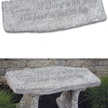 Bench Growith Old Along with  Me
