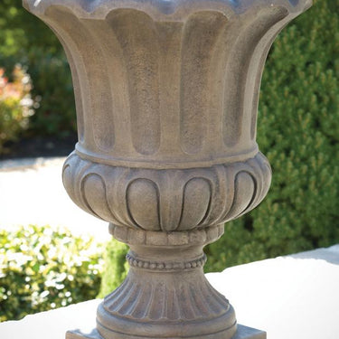 Egg & Dart Fluted Urn 32 inch