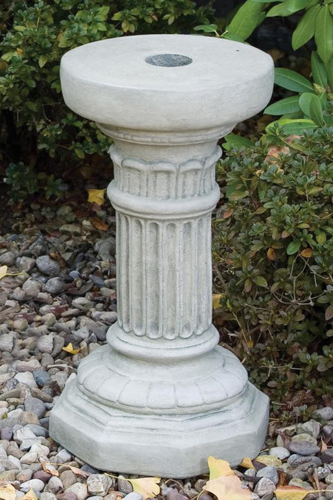 Thin Fluted Pedestal 19 inch