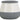 Glazed Ceramic Della Self Watering Planter White/Faux Cement - 6 inch
