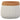 Glazed Ceramic Kyler Planter Terracotta/White - 8.5 inch