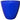 Resin Kurv Planter Royal Blue - 13 inch