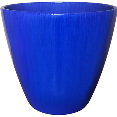 Resin Kurv Planter Royal Blue - 18 inch