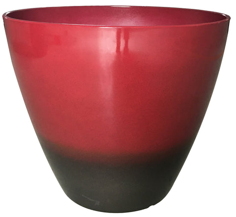 Resin Kurv Planter Cabernet - 18 inch