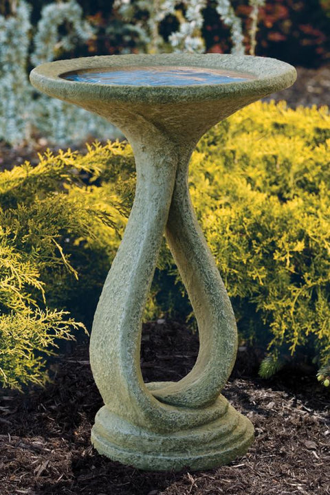 One Piece Ribbon Birdbath