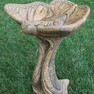 One Piece Butterfly Bird Bath