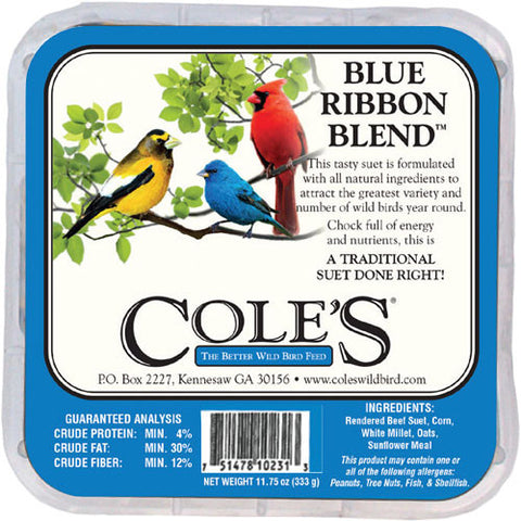 Coles Blue Ribbon Suet - 11.75 oz