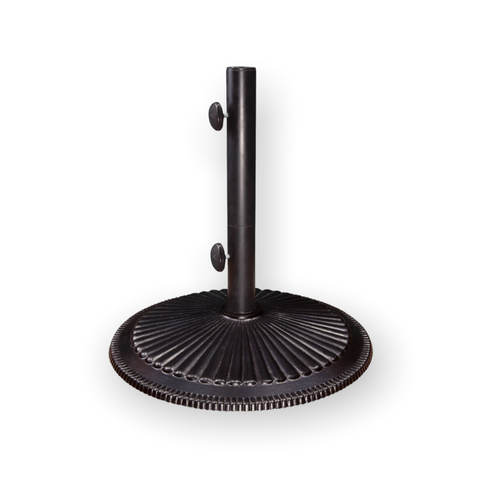 Classic Cast Iron Umbrella Base, Black 50LB