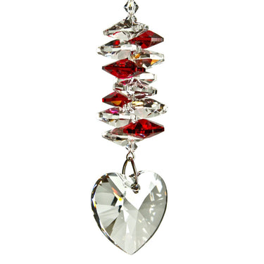 Crystal Heart Cascade™ - Ruby