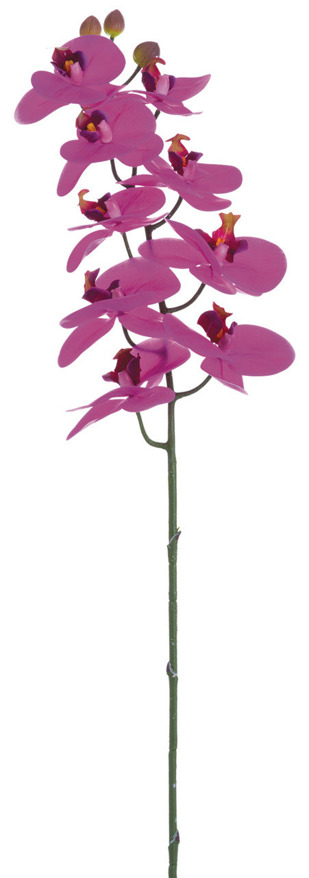 Faux Phalaenopsis Orchid Spray - 36 inch