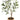 Faux Olive Tree in Cement Pot Green - 26 inch