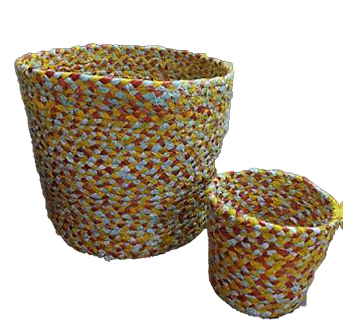 Seagrass Mulit-Color Basket