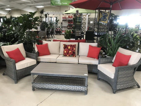 Lacey 4 Piece Deep Seating Group