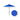 9' Push Button Tilt Umbrella, Bronze Frame - Cobalt