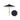 9' Push Button Tilt Umbrella, Black Frame - Navy