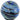 Solar Glass Orb Blue Splendor
