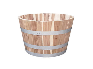 Acacia Barrel - Light - 26x17