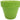 Glazed Ceramic Electric Pot Green Apple - 7.5 inch