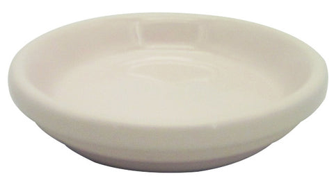 Glazed Ceramic Electric Saucer Coral - 4 inch