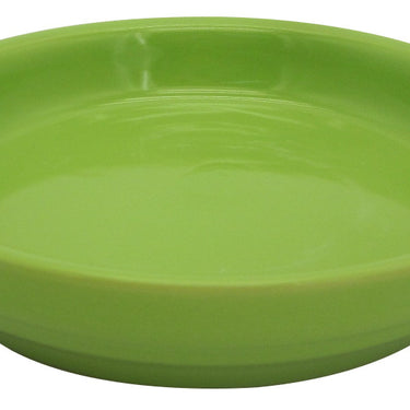 Glazed Ceramic Electric Saucer Green Apple - 6.5 inch