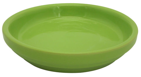 Glazed Ceramic Electric Saucer Green Apple - 6.5 inch