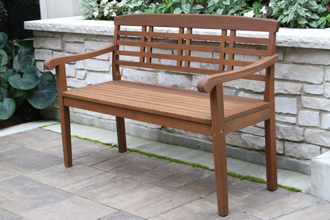 Patio Seating - Eucalyptus Parkway Bench