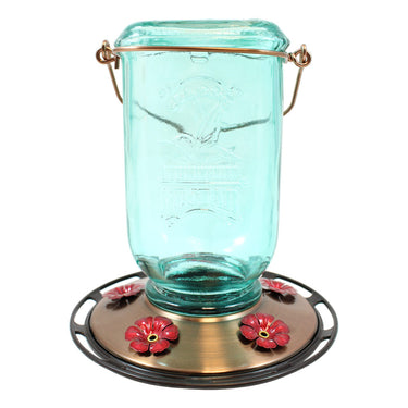 Classic Brands Mason Jar Hummingbird Feeder - 25 Oz