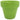 Glazed Ceramic Electric Pot Green Apple - 5.5 inch