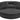 Glazed Ceramic Electric Saucer Black - 5 inch