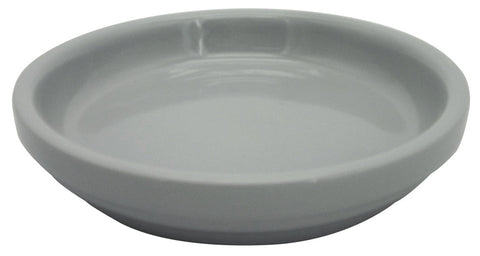 plant pot saucers grey Glazed Ceramic Electric Saucer Grey