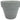 Glazed Ceramic Electric Pot Grey - 5.5 inch