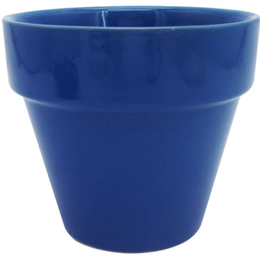 Glazed Ceramic Electric Pot Twilight Blue - 7.5 inch