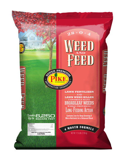 Pike Weed & Feed 28-0-4 - 17.5 lb