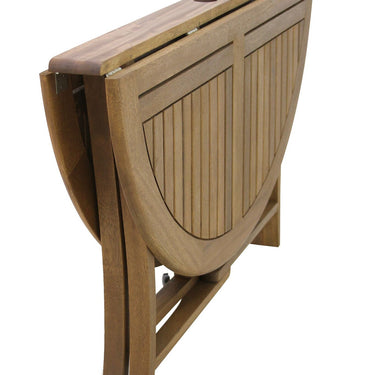 Patio Dining - Eucalyptus Folding Dining Table - 48 inch