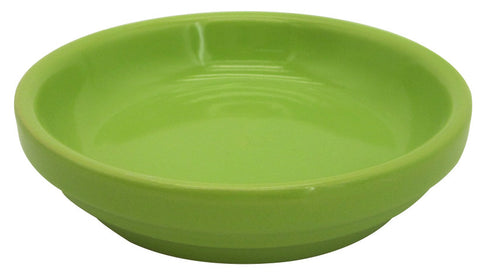 Glazed Ceramic Electric Saucer Green Apple - 4 inch