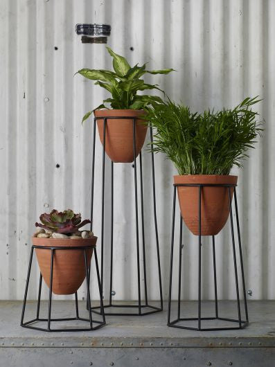 plant stand for terracotta pot Cheyenne Plant Stand 8.5"x 10"