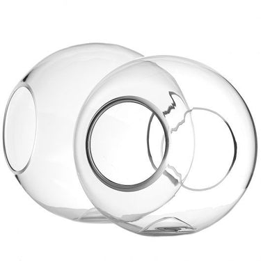 Crosswinds Clear Vase 10"x 9"