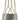 Macrame Hanging Planter Grey - 5.5 inch