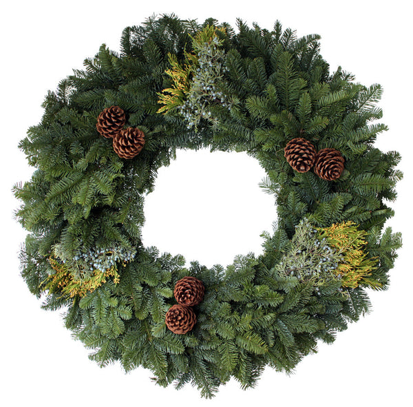 Mixed Noble Christmas Wreath