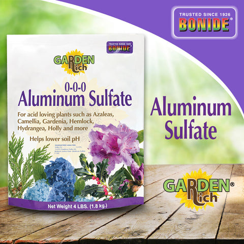 aluminum sulfate for potted plants Garden Rich® Aluminum Sulfate