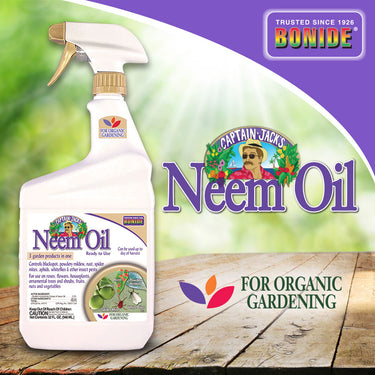 Neem Oil Fungicide, Miticide, & Insecticide Ready-To-Use - 32 oz