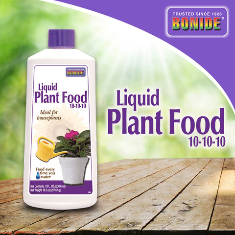 house plant fertiliser Bonide Liquid Plant Food 10-10-10 8 oz
