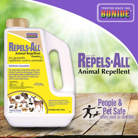 Repels-All® Animal Repellent Granules - 3 lb