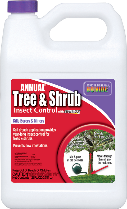 Annual® Tree & Shrub Insect Control w/ Systemaxx Concentrate - 1 gallon