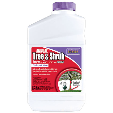 Annual® Tree & Shrub Insect Control w/ Systemaxx Concentrate - 32 oz