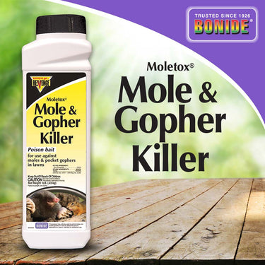 Moletox II Mole & Gopher Killer -