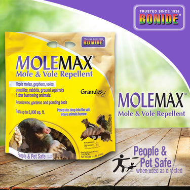 MoleMax® Mole & Vole Repellent Granules - 10 lb