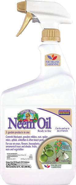 rusted garden neem oil spray Neem Oil Fungicide, Miticide, & Insecticide Ready-To-Use