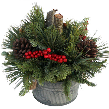 Winter Forest Centerpiece